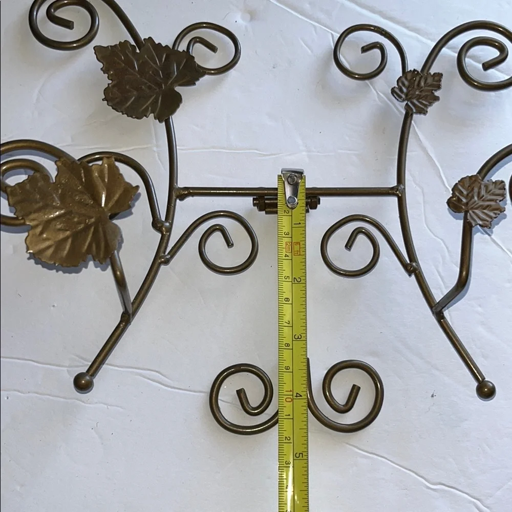 Vintage Elegant Easel Gold and Brown Leaf Book Stand